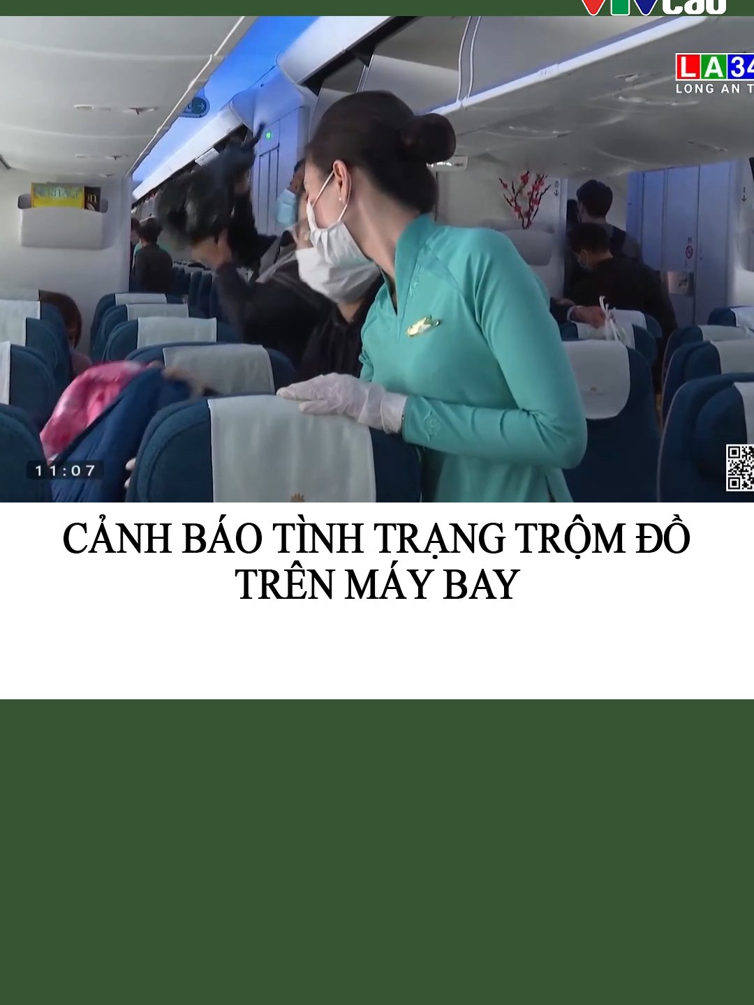 Cảnh báo tình trạng trộm đồ trên máy bay#vtvcabtintuc#vtvcab#tiktoknews