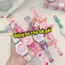 Đồng hồ cho bé gái siêu xinh ạ #donghochobe #donghotreem #donghobegai 