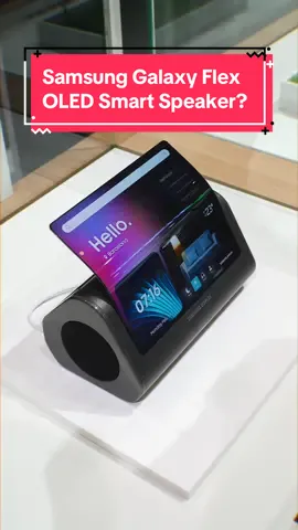 Samsung Galaxy Smart Speaker? Do you want this? Concept shown at MWC 2024. #tech #technology #samsung #samsunggalaxy #speaker 