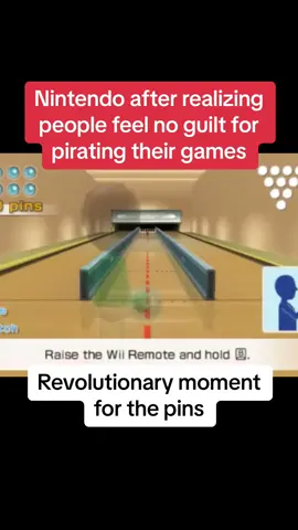 Im out of ideas yall #wiisports #glitch #meme #bowling 