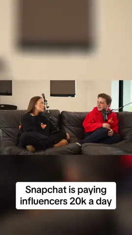 Influencers are getting paid 20k a day from stories on snapchat🤯🤯 ##cancelledpodcast##fypシ゚viral##fyp##brookeschofield##tanamongeau##jakeshane##snapchat