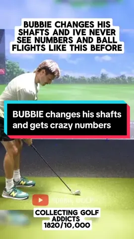 BUBBIE always amazes me with these sort of numbers! #golf #golftok #globalgolfcentral #golfersoftiktok #golfaddict #bubbiegolf #follow #fy #fyp #like 