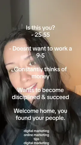 Are you ready? 👇🏻 If you haven’t heard about digital marketing or affiliate marketing, or maybe have but haven’t taken it seriously…it’s time to listen up! 👀 We live in a digital world, and it’s never been easier to make money online💰 Digital/Affiliate marketing is quite possibly the most SIMPLE and BEGINNER-FRIENDLY way to do it. But you need to know how to do it the right way. In just a couple days, you can learn the high income skills needed to kickstart this side hustle that can truly change your financial situation. And that’s exactly what we did. We took an online course to learn these skills with ZERO prior experience, no degree, and zero social media skills. We were so eager to start, we studied the course and had our online business up and running in only 2 days!! You can go as fast or slow as you’d like. Everyone is different.  Now, we’re able to work 1-3 hrs a day from our phones making fun reels together 🫶🏻 This business model is set up in such a way that truly ANYONE could do it. Teens, 20-somethings, busy parents, full-time workers, and retired folks, all transforming their lives from home. Not to mention, this business is worldwide!! Anyone in the world who speaks English can do it! (Spanish coming soon!!) ‼️COMMENT “LEARN” and we’ll send you our free beginners guide and the exact course we took to learn these high income skills‼️ FOLLOW FOR MORE➡️ @jjtwinsaffiliate  LIKE-SAVE-FOLLOW 🔥 @jjtwinaffiliate  💰 @jjtwinaffiliate  📱 @jjtwinaffiliate  #dig#digitalmarketingg#digitalnomadg#digitalmarketingtipsg#digitalmarketerg#digitalmarketingforbeginnersg#digitalmarketingsecretsow to actually start digital marketing online marketing tips digital marketing tips start online business for moms online digital marketing courses marketing tips for small businesses 2024 marketing strategies affiliate marketing for beginners 2024