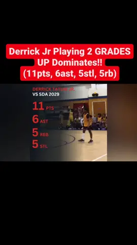 @derricktatumjr 2031 PG had great game vs 2029 skills team. Balled despite only playing about 12 minutes.