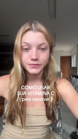 #vitaminac #pelesensível #serum #cuidadoscomapele 