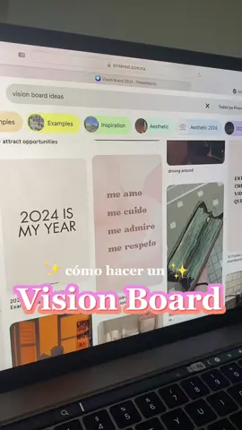 Como hacer un Vision Board💗🏹✨ #longervideos #creadoradecontenido #fyp #parati #panama #manifestation #metas #pty #tutorial 