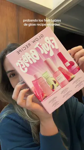 Bebés frutales que huelen rico y te dejan ma cara linda #glowrecipe #sephora #sephoraunboxing #sephorahaul #skincareroutine #rutinadeskincare #skincare #caracas  