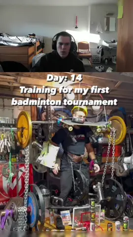 It all makes sense now 😂 #cxrnball #reaction #badminton #funnyreaction #twitchstreamer #fypシ゚viral 