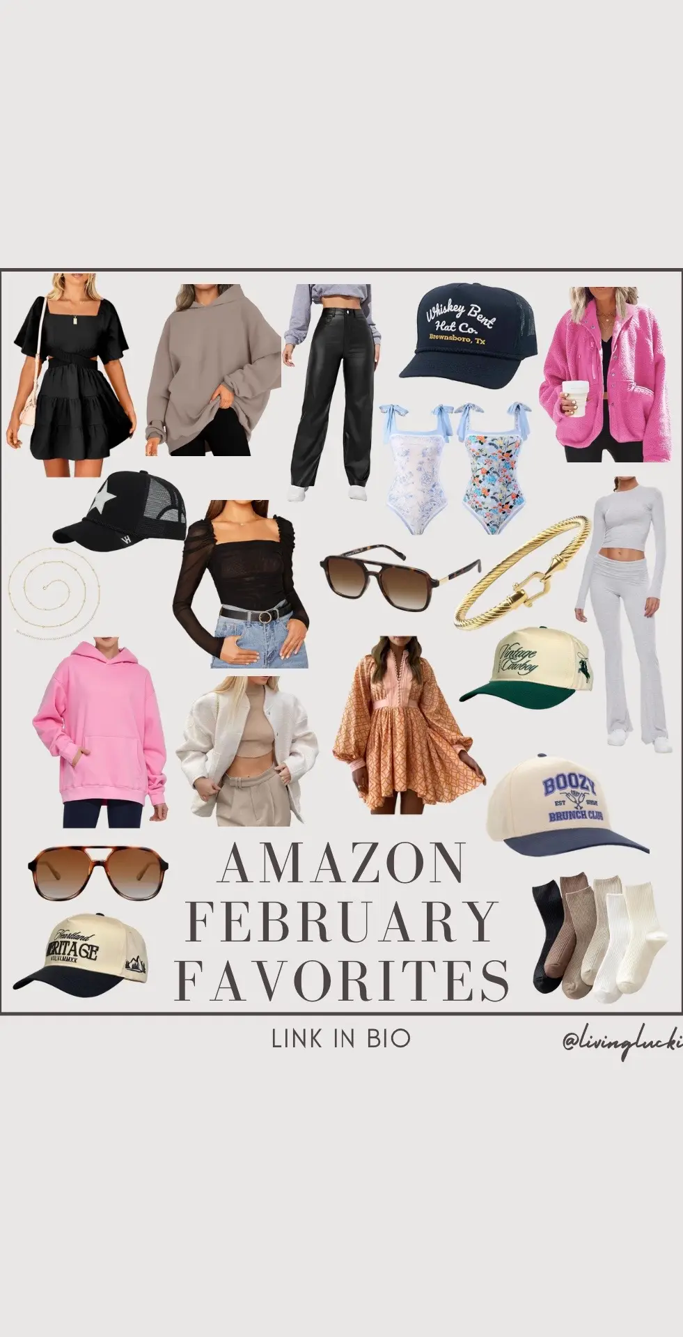 🔗 on amzn under “FEBRUARY FAVORITES”. #amazonfashion #amazonfashionfinds #amazonmusthaves #amazonfavorites #amazonfashionmusthaves #amazonspringfashion #foryoupage #fyp #trending 