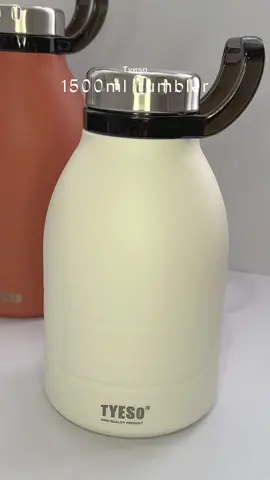 Tyeso 1500ml tumbler🤍 #tyeso #tumblers #waterbottle #tiktokshop #budolfindsph 
