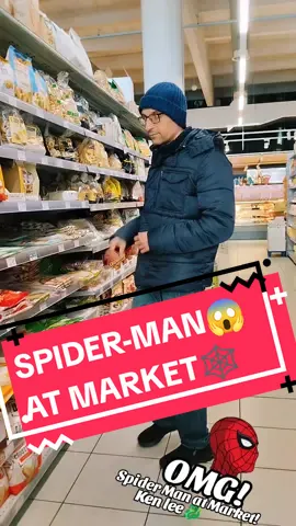 Spider Man at Market!😱😂🌪️🕸️ Ken Lee🐉 #kenshirorealstar💥 #kenlee #spiderman #kenilgurriero #lasacravelocita #guerrierodiluce🌟 #futuro #supersaiyan #goku #animeman #manga #crazy #divertente #brucelee #dragonball #martialartist #fastest #saitama #funny #hokunedo 