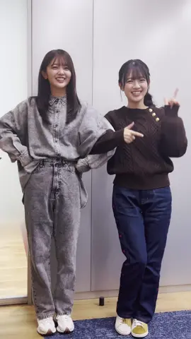 2人で踊ってみた😆💞 #平尾帆夏 #山下葉留花 #日向坂46_TikTok #日向坂46