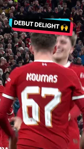 A dream debut for Lewis Koumas ❤️