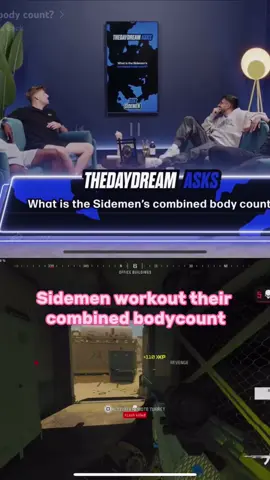 Sidemen workout their overall bodycount. Comment what you guys think. #sidemen #ksi #w2s #tobi #vikstar123 #sideplus 