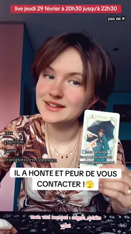 je vous attends nombreux au live de voyance jeudi 29 février à 20h30 🥰