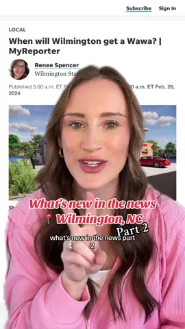 What’s new in the news: part ✌🏻from your favorite TikTok Realtor in Wilmington, NC 👏🏻 I’m bringing you your favorite news and new local businesses every other week! Follow along for updates on Wilmington and the surrounding areas! #wilmingtonnc #wilmingtonnews #whatsnewinthenews #wilmingtonrealtor #newbusinesses 