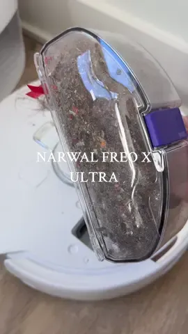 Big thanks to @Narwal for upgrading one of my favorite cleaning tools! The new Narwal Freo X Ultra is so good! 🤩 #asmr #narwalfreoxultra #unboxing #robotvaccum #CleanTok #organizedhome #newvaccum