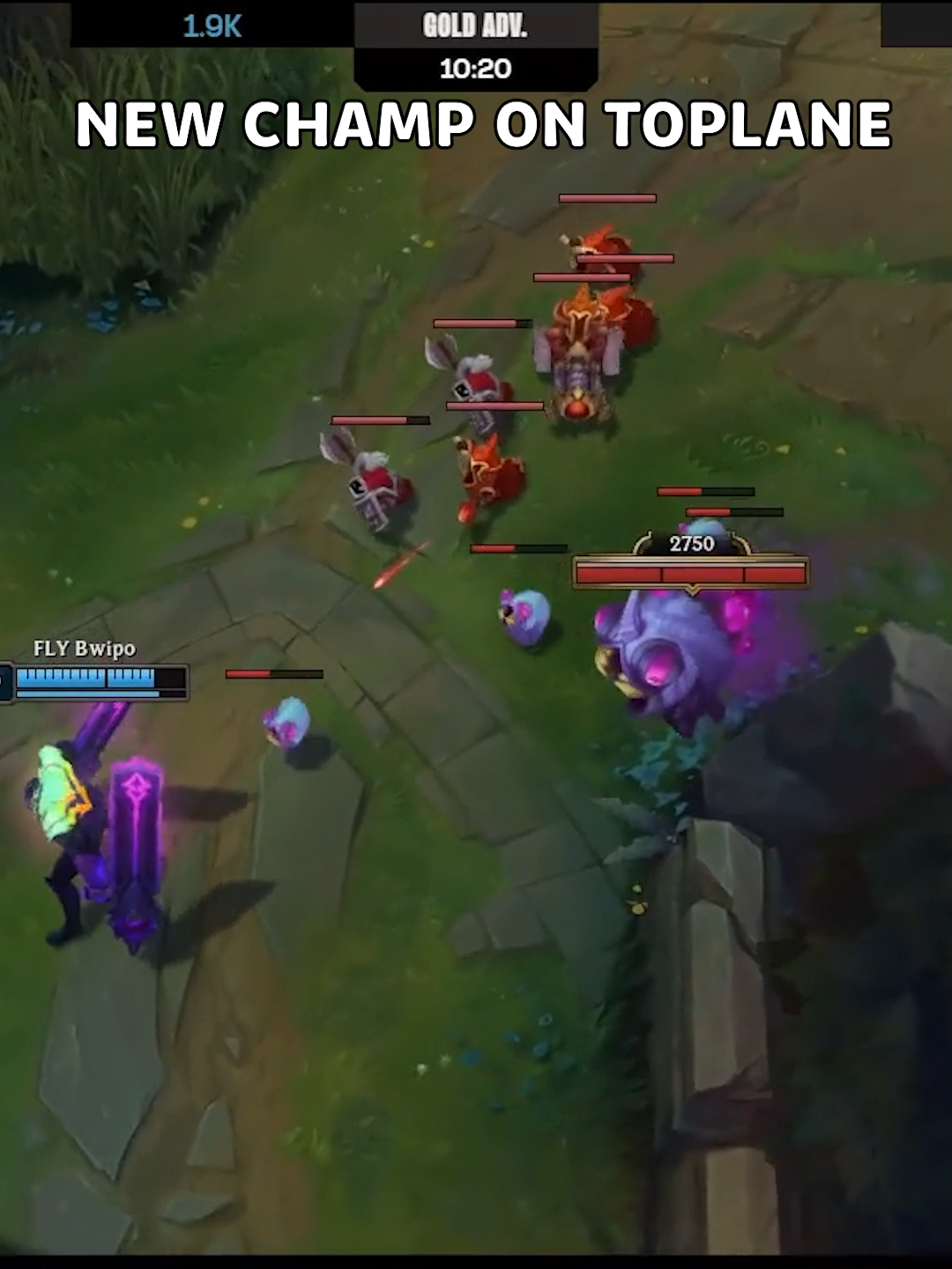 Discover the new champion on the rift ! #lolesports#riotgames#bug