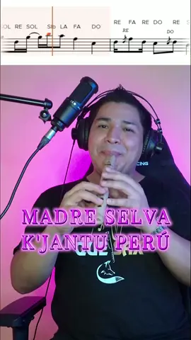 Madre selva Quena partitura #quenillasibemol #quenasibemol #clasesdequena #musicaandina #cursodigital #academiaonline #aprendequena #ventadequenas 