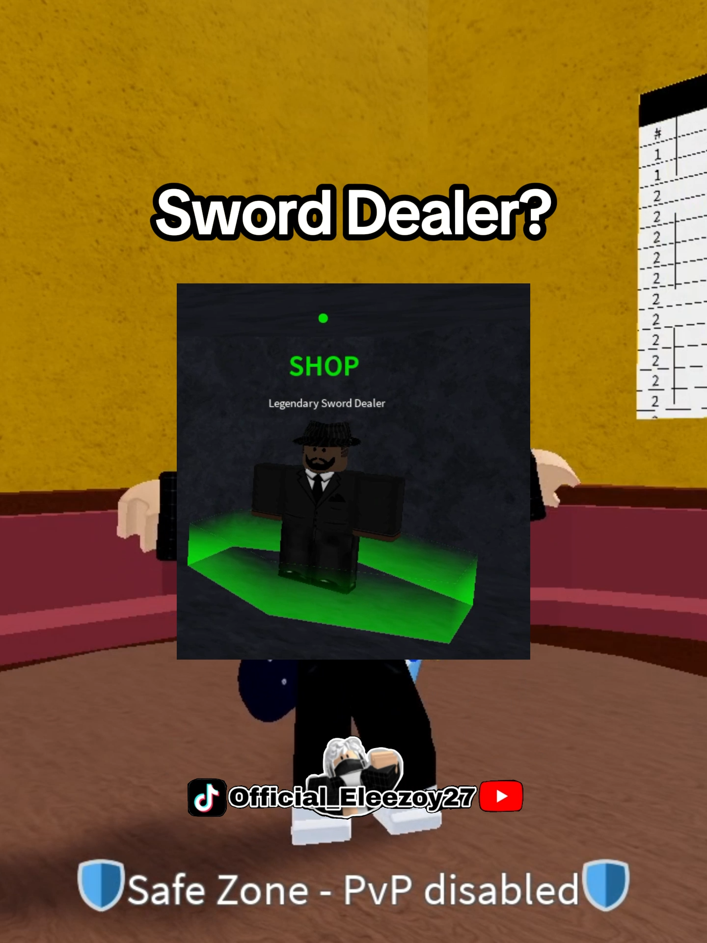 7 LOKASI SPAWN SWORD DEALER #roblox #bloxfruits #legendarysworddealer #lokasi #spawn