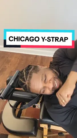 Felt the Y-strap everywhere! #fyp #Chicago #chiropractortiktok #chiropractor 