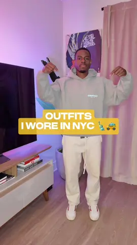 Outfits I wore in NYC 🚕 #menfashion #nycfashion #fyp 