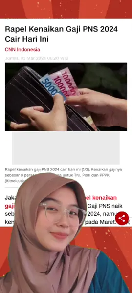 Rapel Kenaikan Gaji PNS 2024 Cair Hari Ini