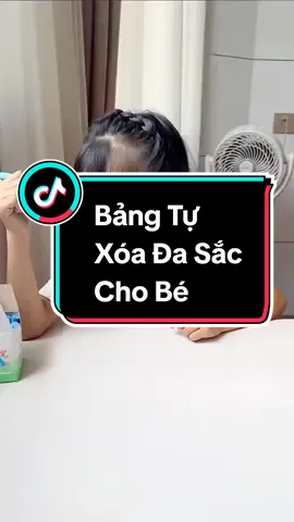 bảng tự xóa đa sắc cho bé #embedethuong #xuhuong #xuhuongtiktok 