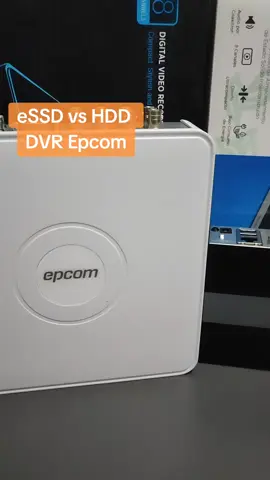 #essdvshdd #essd #hdd #dvr #epcom  La diferencia entre eSSD DVR y HDD DVR