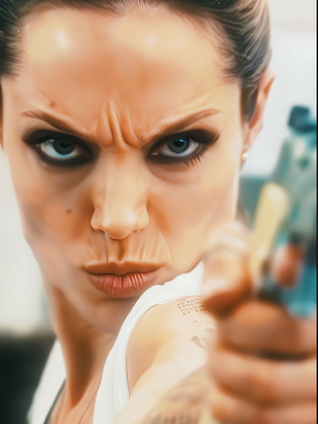 Damn shes so hot // #angelinajolie #wanted #movie #edit #fyp #viral