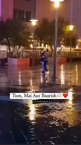 Tum Mai Aur Barish..>>❤️🫶💫 #tagyourlove❤ #vairalvideo #foryou #followme #fypシ゚viral #foryoupageofficiall #lovestatus 