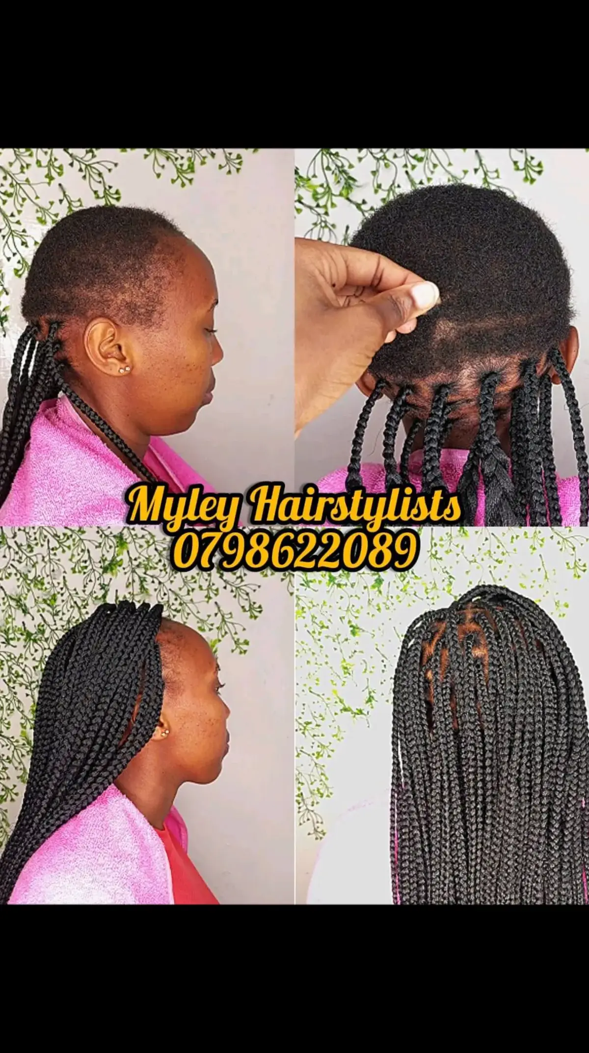 Do you have short hair and you want to start selling over again ??? call us we are The GOAT 😂😂😂#myleyhairstylist #shorthairbraids #braidsonshorthair #housecallsinnairobi #bestsaloninzimmerman #bestnaturalhairsaloninkenya 