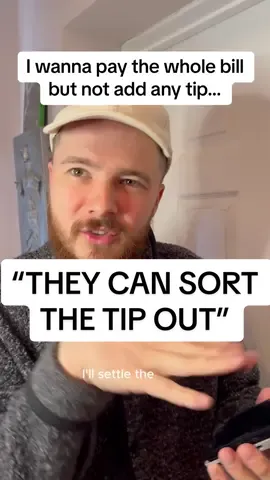 ILL DEFO REMEMBER TO TELL THE GANG TO LEAVE A TIP (not) #restaurant #sketch #work #funny #british #humor #waiterslife #serverlife #fyp #foryoupage #viral #comedy #hospitality #tips #kitchen #cringe #serviceindustry 