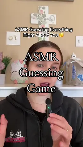 ASMR guessing things right about you #asmrsounds #asmr 