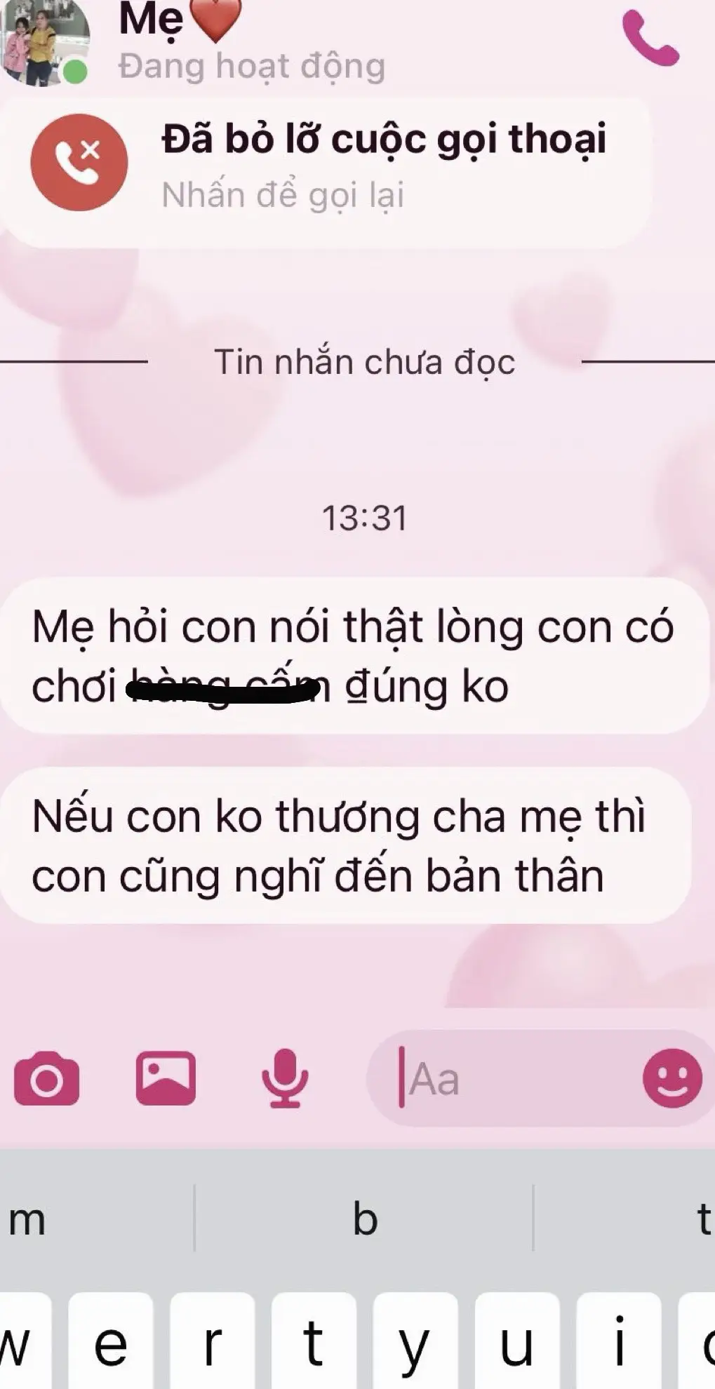 con xin lỗi.. 