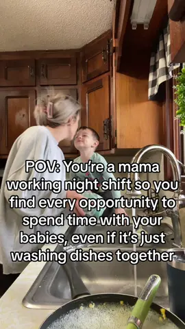 Its not easy being a nightshift mama - but if its what helps make it happen for my family. Ill do it 1000x over. #fyp #nightshift #hospitallife #healthcare #mamaof4 #nursing #contentcreator 