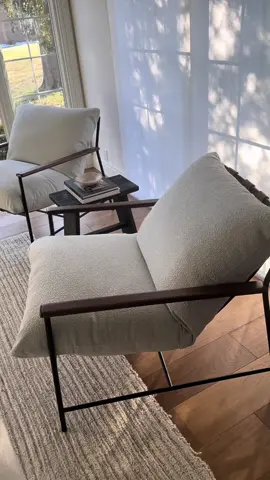 A quick refresh on my Denver Modern Vail Lounge Chairs🤍 These @denver_modern Vail Lounge covers are easily removable, allowing me to switch up the look of my chairs when I want! There are so many colors and fabrics to choose from, but I am in love with the FIQA fabrics. These are machine washable which is lifechanging when dirty little hands make their way on to them😉 I replaced my covers with the Dove FIQA boucle fabric and it is so gorgeous!  I hope you love them as much as I do. Let me know what you think in the comments! Comment “shop” to get the link sent to your DMs or go directly to https://bit.ly/simplyhealthymama and use “simplyhealthymama15” for a 15% discount. . . . #denvermodern #cozyhome #cozyhomedecor #neutraldecor #neutralhome #neutralhomedecor #neutralhomes #accentchair #homedecorideas