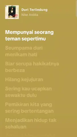 Nike Ardilla - Duri Terlindung (Full Lirik) #nikeardilla #nikeardillafansclub #fansnikeardilla #rindunikeardilla #lagunikeardilla #duriterlindungnikeardilla #lagu90an #bintangkehidupannikeardilla #nikeardillaladyrock #liriklagu #foryoupage #viral #trendingmusic 