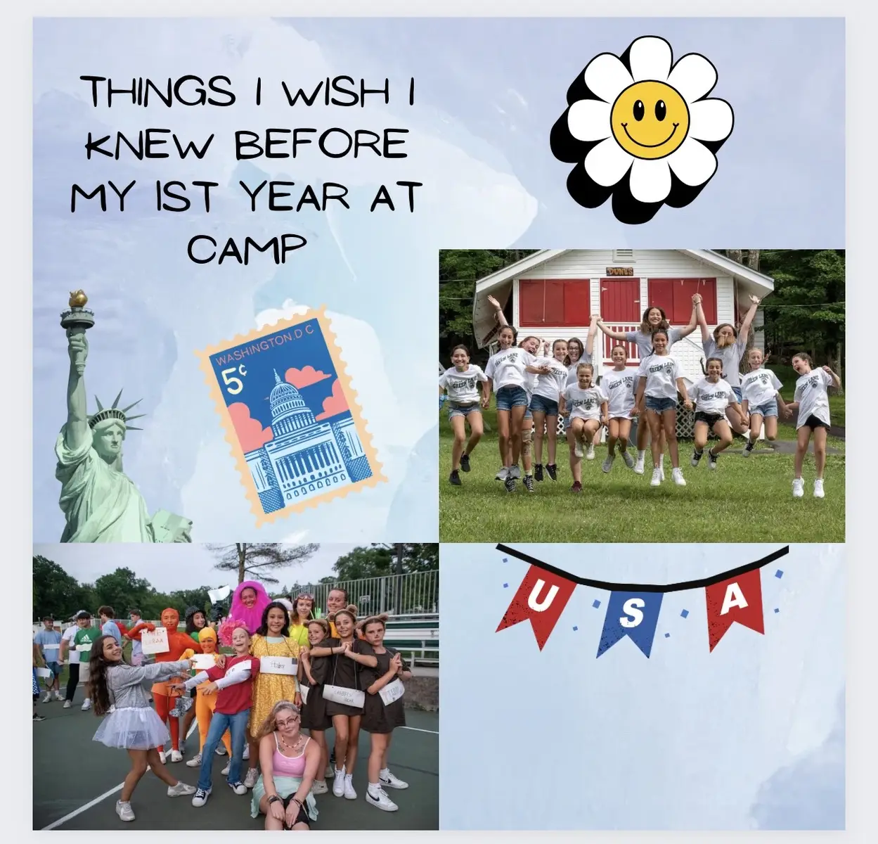 ••• i hope this helps you guys 💛 ••• i know these are just a few things but its some of the main factors when being in the dark about your first camp experience  ••• sign upto @AmeriCamp today and use code “LAUREN30” for £30 off programme fees (link will be in my comments copy and paste into browser) #summercamp #Summer #fypシ #americamp #foryoupage #campcounselor #america 