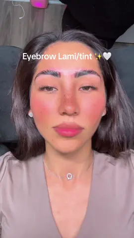 Brow lami/tint is my favorite step to my routine.✨ @Ikonicaestheticlounge😘 @Bad Bunny🤍 #browlamination #browtint #girlthing #beforeandafter #girlythings #fyp #parati #beauty 