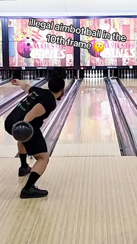 This ball convinced me that it does have AIMBOT 😅 #bowlingrelease #curve #manbun #bowling #bebowled #aimbot #justkidding 