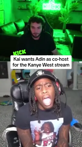 Kai wants Adin as co-host for the Kanye West stream #adinross #adinrossclips #fyp #viral 