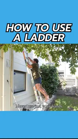 How to use a ladder good  #howto #instructional #guide #funny #ladder #howtodadnz 
