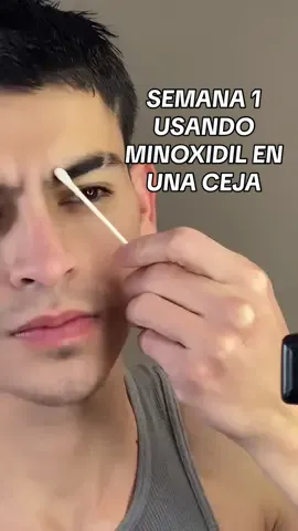 Ig: angelegurrolaaa #minoxidil #ceja #eyebrows #tutorial #angelegurrolaaa #angelegurrola 