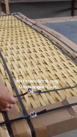 #pelajaricaranya mengolah bambu menjadi anyaman yang berpeluang mendatangkan Keuntungan besar #caramudah Cari #cuan 