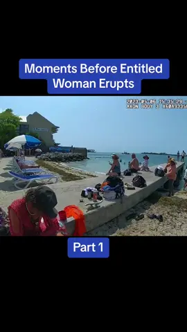 Moments Before Entitled Woman Erupts