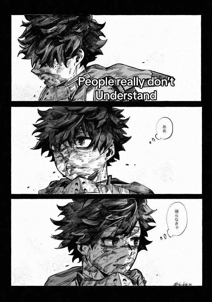 Sad deku #deku #quote #sadquote #relatable #😔 #true #real #facts #saddeku #saddekulife #fyc #sadhero #herodeku 