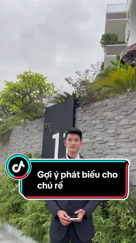 Chú rể phát biểu thế này mới chuẩn ??? #mcdinhtruong #mcluxurywedding #nguoikechuyentinh #xuhuong 