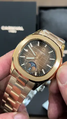 Cận cảnh chiếc Carnival 8113G đẹp xuất sắc ❤️ #leewatch #watches #dongho #donghochinhhang #donghonam #carnivalwatch 