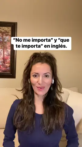 Que te importa #englishteacher #aprenderingles #learnwithme 